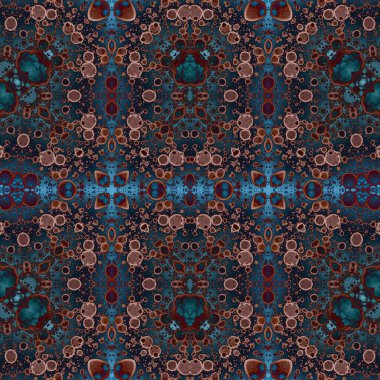 Kusursuz yaratıcı model. Yaratıcı bir geçmiş. Kaleydoskop deseni