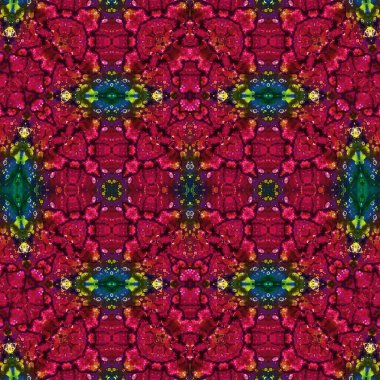 Kusursuz yaratıcı model. Yaratıcı bir geçmiş. Kaleydoskop deseni