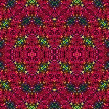 Kusursuz yaratıcı model. Yaratıcı bir geçmiş. Kaleydoskop deseni