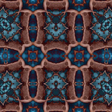 Kusursuz yaratıcı model. Yaratıcı bir geçmiş. Kaleydoskop deseni