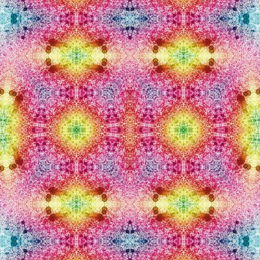 Kusursuz yaratıcı model. Yaratıcı bir geçmiş. Kaleydoskop deseni