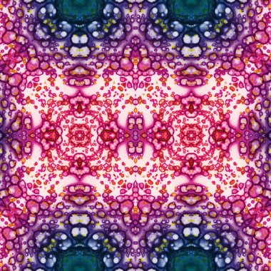 Kusursuz yaratıcı model. Yaratıcı bir geçmiş. Kaleydoskop deseni