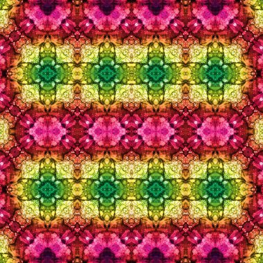 Kusursuz yaratıcı model. Yaratıcı bir geçmiş. Kaleydoskop deseni