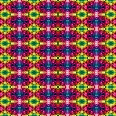 Kusursuz yaratıcı model. Yaratıcı bir geçmiş. Kaleydoskop deseni