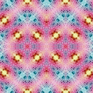 Kusursuz yaratıcı model. Yaratıcı bir geçmiş. Kaleydoskop deseni