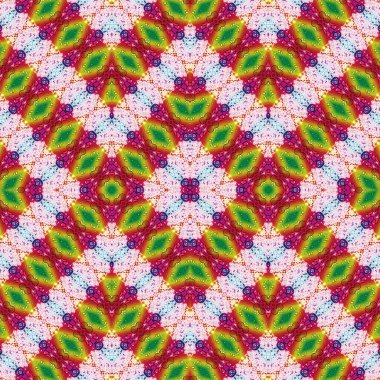 Kusursuz yaratıcı model. Yaratıcı bir geçmiş. Kaleydoskop deseni