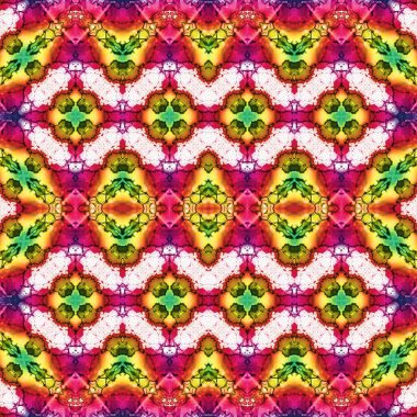 Kusursuz yaratıcı model. Yaratıcı bir geçmiş. Kaleydoskop deseni