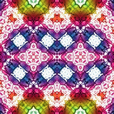 Kusursuz yaratıcı model. Yaratıcı bir geçmiş. Kaleydoskop deseni