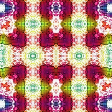 Kusursuz yaratıcı model. Yaratıcı bir geçmiş. Kaleydoskop deseni