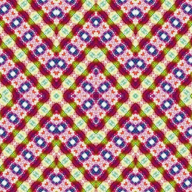 Kusursuz yaratıcı model. Yaratıcı bir geçmiş. Kaleydoskop deseni