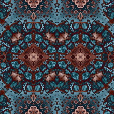 Kusursuz yaratıcı model. Yaratıcı bir geçmiş. Kaleydoskop deseni