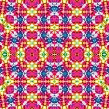 Kusursuz yaratıcı model. Yaratıcı bir geçmiş. Kaleydoskop deseni