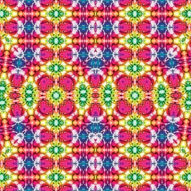 Kusursuz yaratıcı model. Yaratıcı bir geçmiş. Kaleydoskop deseni