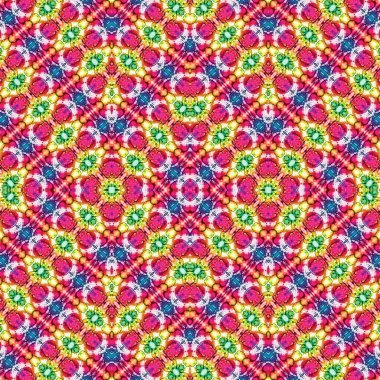 Kusursuz yaratıcı model. Yaratıcı bir geçmiş. Kaleydoskop deseni