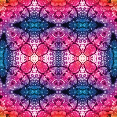 Kusursuz yaratıcı model. Yaratıcı bir geçmiş. Kaleydoskop deseni