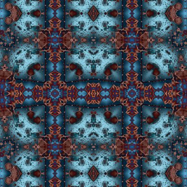 Kusursuz yaratıcı model. Yaratıcı bir geçmiş. Kaleydoskop deseni