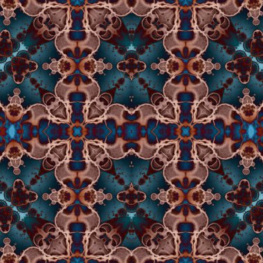 Kusursuz yaratıcı model. Yaratıcı bir geçmiş. Kaleydoskop deseni