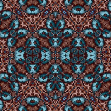 Kusursuz yaratıcı model. Yaratıcı bir geçmiş. Kaleydoskop deseni