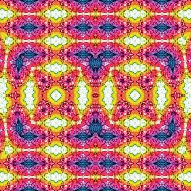 Kusursuz yaratıcı model. Yaratıcı bir geçmiş. Kaleydoskop deseni