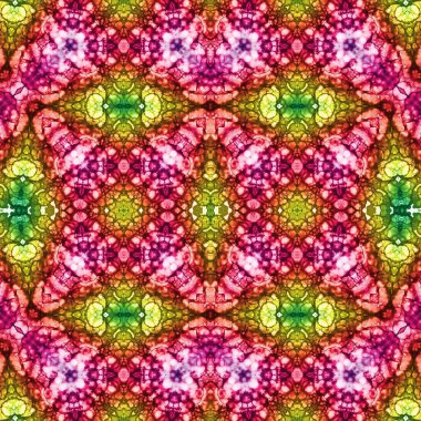 Kusursuz yaratıcı model. Yaratıcı bir geçmiş. Kaleydoskop deseni