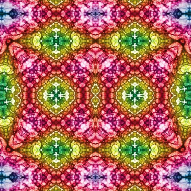 Kusursuz yaratıcı model. Yaratıcı bir geçmiş. Kaleydoskop deseni