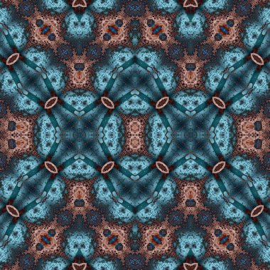 Kusursuz yaratıcı model. Yaratıcı bir geçmiş. Kaleydoskop deseni