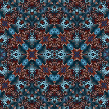 Kusursuz yaratıcı model. Yaratıcı bir geçmiş. Kaleydoskop deseni