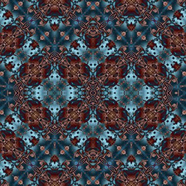 Kusursuz yaratıcı model. Yaratıcı bir geçmiş. Kaleydoskop deseni