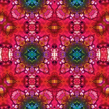 Kusursuz yaratıcı model. Yaratıcı bir geçmiş. Kaleydoskop deseni