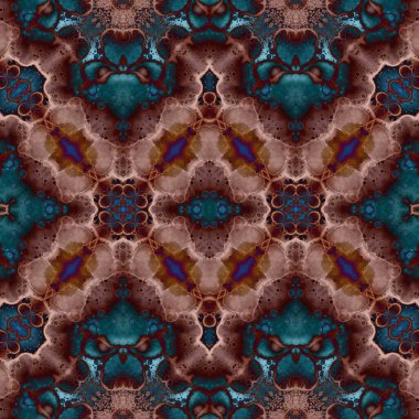 Kusursuz yaratıcı model. Yaratıcı bir geçmiş. Kaleydoskop deseni