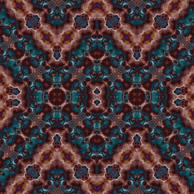 Kusursuz yaratıcı model. Yaratıcı bir geçmiş. Kaleydoskop deseni