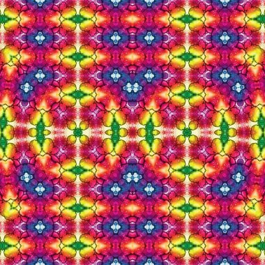 Kusursuz yaratıcı model. Yaratıcı bir geçmiş. Kaleydoskop deseni