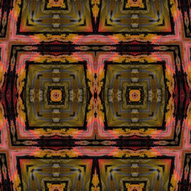 Kusursuz yaratıcı model. Yaratıcı bir geçmiş. Kaleydoskop deseni