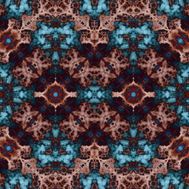 Kusursuz yaratıcı model. Yaratıcı bir geçmiş. Kaleydoskop deseni