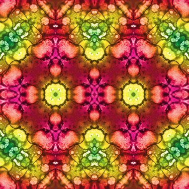 Kusursuz yaratıcı model. Yaratıcı bir geçmiş. Kaleydoskop deseni