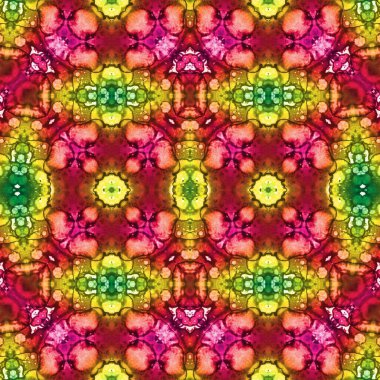 Kusursuz yaratıcı model. Yaratıcı bir geçmiş. Kaleydoskop deseni