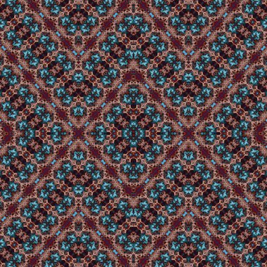 Kusursuz yaratıcı model. Yaratıcı bir geçmiş. Kaleydoskop deseni