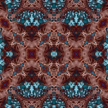 Kusursuz yaratıcı model. Yaratıcı bir geçmiş. Kaleydoskop deseni