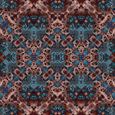 Kusursuz yaratıcı model. Yaratıcı bir geçmiş. Kaleydoskop deseni