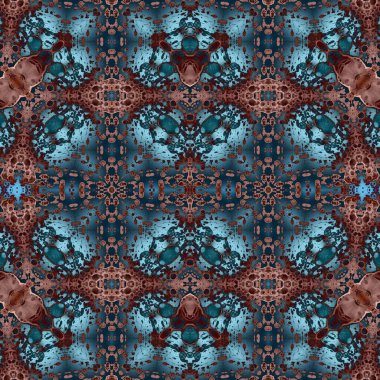 Kusursuz yaratıcı model. Yaratıcı bir geçmiş. Kaleydoskop deseni