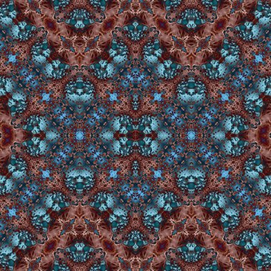 Kusursuz yaratıcı model. Yaratıcı bir geçmiş. Kaleydoskop deseni