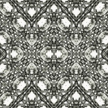 Kusursuz yaratıcı model. Yaratıcı bir geçmiş. Kaleydoskop deseni