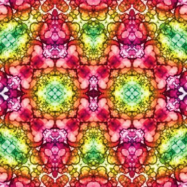 Kusursuz yaratıcı model. Yaratıcı bir geçmiş. Kaleydoskop deseni