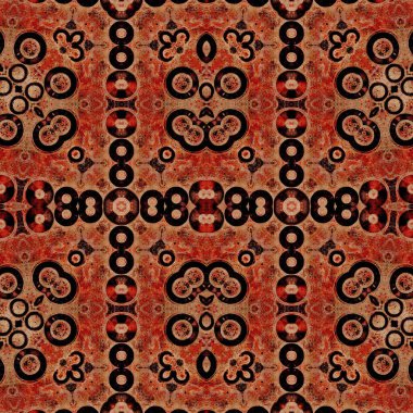 Kusursuz yaratıcı model. Yaratıcı bir geçmiş. Kaleydoskop deseni