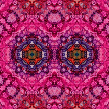 Kusursuz yaratıcı model. Yaratıcı bir geçmiş. Kaleydoskop deseni