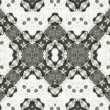 Kusursuz yaratıcı model. Yaratıcı bir geçmiş. Kaleydoskop deseni