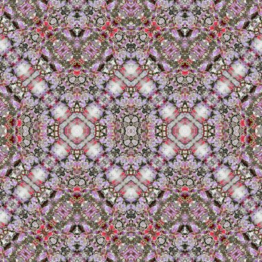 Kusursuz yaratıcı model. Yaratıcı bir geçmiş. Kaleydoskop deseni