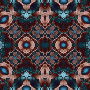 Kusursuz yaratıcı model. Yaratıcı bir geçmiş. Kaleydoskop deseni