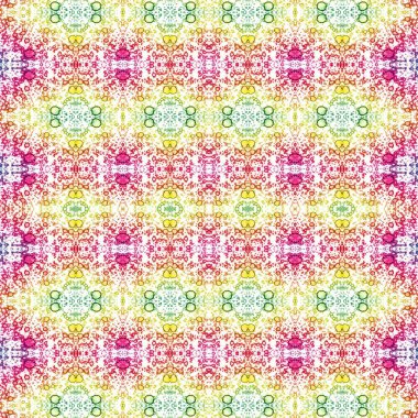 Kusursuz yaratıcı model. Yaratıcı bir geçmiş. Kaleydoskop deseni