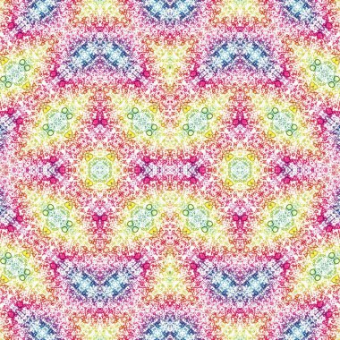 Kusursuz yaratıcı model. Yaratıcı bir geçmiş. Kaleydoskop deseni